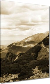 Vászonkép 70x100 Tátra Lengyel hegyek Kilátás