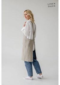 Len kötény Crossback – Linen Tales
