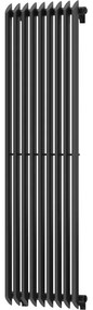 Mexen Atlanta dísz radiátor 1500 x 460 mm, 894 W, Fekete - W211-1500-460-00-70