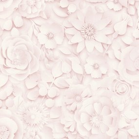 tapéta rasch 200232 rózsaszín virágok romantikus fali finom stílusos