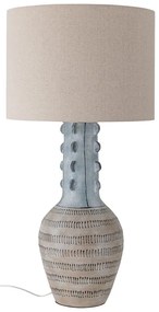 Világoskék asztali lámpa textil búrával (magasság 90 cm) Gadiela – Bloomingville