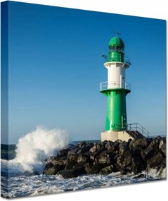 Vászonkép 20x20 Világítótorony Tenger