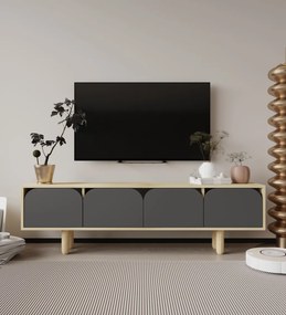 Lazio - Sapphire Oak, Anthracite