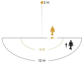 Steinel 035723- Kültéri fali lámpa érzékelóvel L585S 1xE27/60W/230V IP44