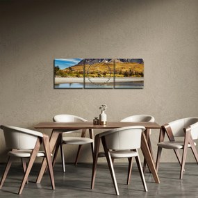 Kép - Torres del Paine Nemzeti Park (órával) (90x30 cm)