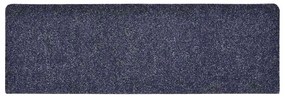 öntapadós lépcsőszőnyegek 30 db 65 x 21 x 4 cm kék téglalap alakú széllel
