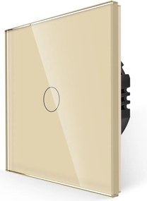 Érintőkapcsoló 1K Egylépcsős Led Üvegkapcsoló