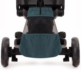 KINDERKRAFT - Gyermek tricikli 5v1 EASYTWIST zöld/fekete