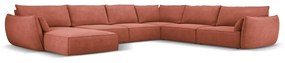 Piros sarokkanapé (jobb oldali) Vanda – Mazzini Sofas