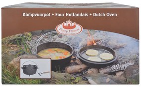 Öntöttvas holland sütő, 6,5 literes