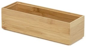 Szervező Compactor Bamboo Box 22,5 x 7,5 x 6,5 cm, natúr fa