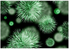 Poszterek 100x70 Vírus Makro Közelkép