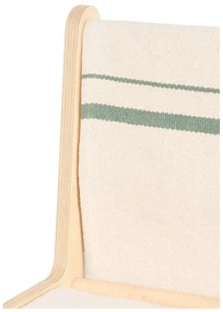 Bézs-natúr színű gyerek szék Vintage Blue – Lorena Canals