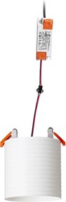 RENDL MARENGA RR4 90 süllyesztett lámpa fehér Eco PLA 230V LED 6W 3000K