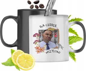 Duda András Színváltó Mágikus Bögre fényképes nyomtatással