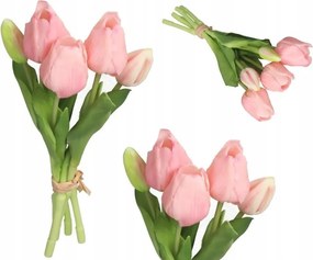 Tulipán Csokor Tulipán Gumi Gumírozott, Mint Az Élő