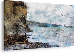 Kép - Zátony, akvarell (90x60 cm)