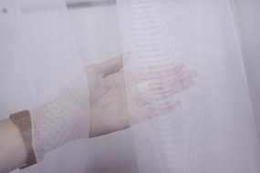 Függöny méteráru Twist fehér magasság: 300 cm