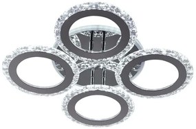 LED Dimmelhető felületre szerelhető csillár LED/55W/230V 3000-6500K + távirányító