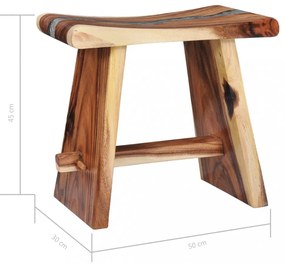 tömör ázsiai tölgy és műgyanta ülőke