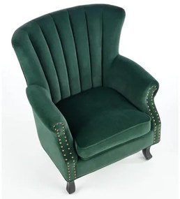 Fotel CLARUS sötétzöld