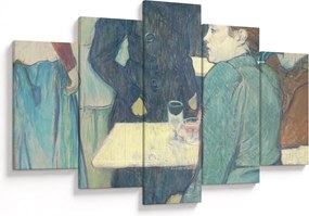 Kép - Henri de Toulouse-Lautrec, A Corner of the Moulin de la Galette, reprodukciók (150x105 cm)