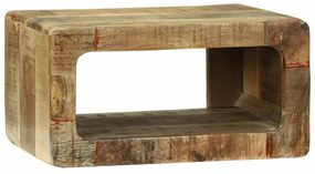 TV szekrény szett 3 pcs Barna 100 x 30 x 32 cm Tömör mangófa