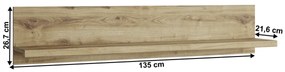 Polc DORSI 135, tölgyfa Navarra