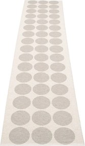 Bézs-krémszínű kültéri-beltéri futószőnyeg 70x320 cm Hugo Linen Vanilla – Pappelina