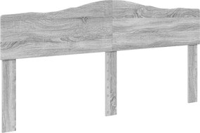 vidaXL Fejtámla Szürke Sonoma 200 cm Faanyag