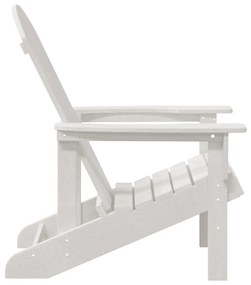 Adirondack szék Fehér 74x82x91 cm HDPE