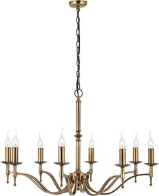 ENDON CA1P8B STANFORD Modern Csillár Antik Bronz E14 IP20