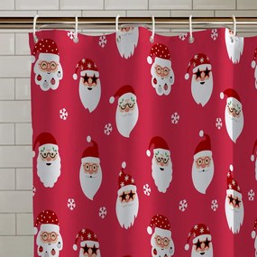 Zuhanyfüggöny 180x180 cm Santa Spec-Tacular – Catherine Lansfield