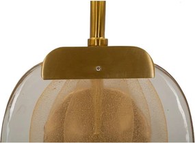 Aranyszínű üveg fali lámpa Softy – Mauro Ferretti