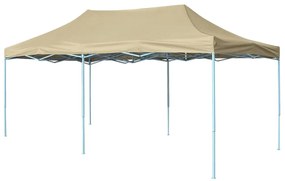 vidaXL összecsukható, felállítható sátor 3 x 6 m krémfehér