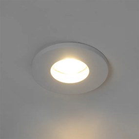 6 darabos modern, fehér, süllyesztett fürdőszobai spotlámpa szett - Shed