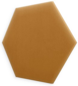 Bársony kárpitozott panel - Hatszög - 35x40cm Szín: Bordó