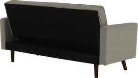 Kinyitható kanapé, szürke-barna TAUPE szövet, OTISA