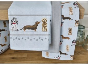 Konyharuha és edényfogó szett 4 db-os Curious Dogs – Cooksmart ®