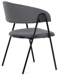 Szürke Bársony Étkezőszék. DCL-X7130 GREY2