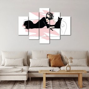 Kép - Fashion lady (150x105 cm)