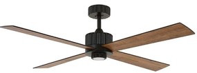Lucci air 213170 - LED Mennyezeti ventilátor NEWPORT wenge/barna + távirányítás