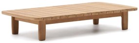 Teakfa kerti dohányzóasztal 70x140 cm Tirant – Kave Home