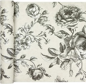 Tapéta, mint a művész Grafikája rajzolt Rózsák