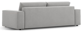 Világosszürke kinyitható kanapé 247 cm Jodie – Micadoni Home