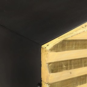 tömör mangófa TV-szekrény 90 x 30 x 45 cm