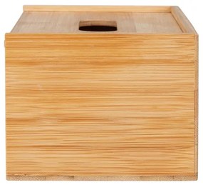 WENKO 25607100 - ALLEGRE zsebkendőtartó 25x13 cm barna