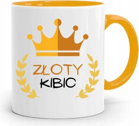 Szurkolóknak Szurkolói Bögre Sárga Ajándék fényképes nyomattal