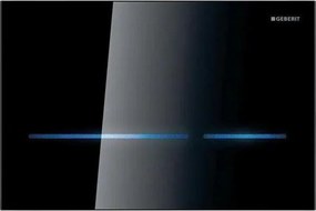 Geberit 116.090.SG.6- Érintésmentes öblítő nyomólap Sigma80 24,7x16,4 cm IP45 fekete