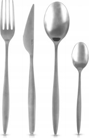 Evőeszköz Szett acél evőeszköz 6 személyes 24 db-os villa kanál kés kanál